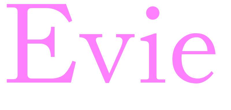 Evie - girls name