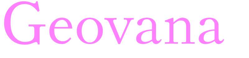 Geovana - girls name