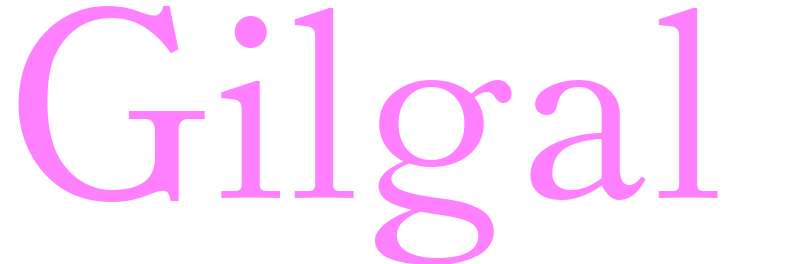 Gilgal - girls name