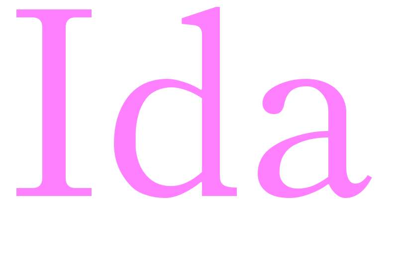 Ida - girls name