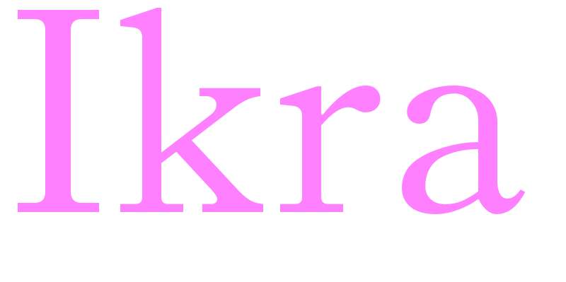 Ikra - girls name