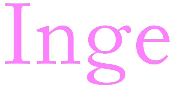 Inge - girls name
