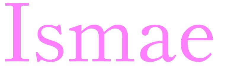 Ismae - girls name