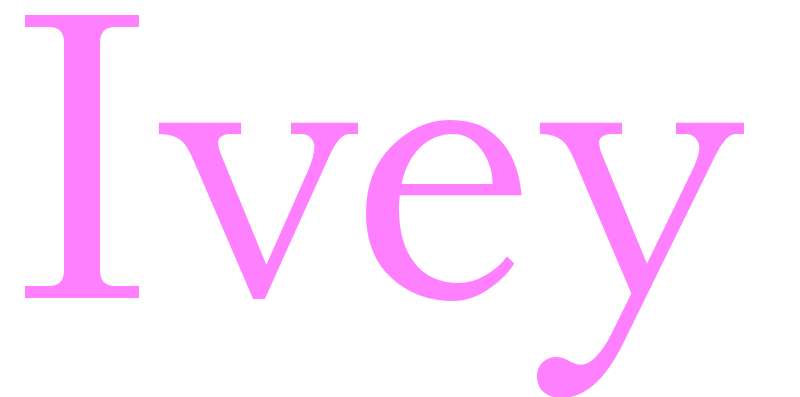 Ivey - girls name