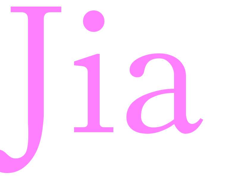 Jia - girls name
