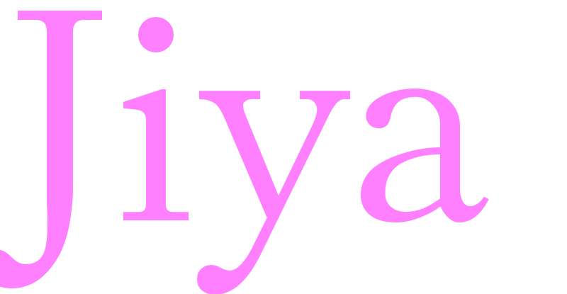 JIYA Logo Design - 48hourslogo