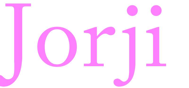 Jorji - girls name