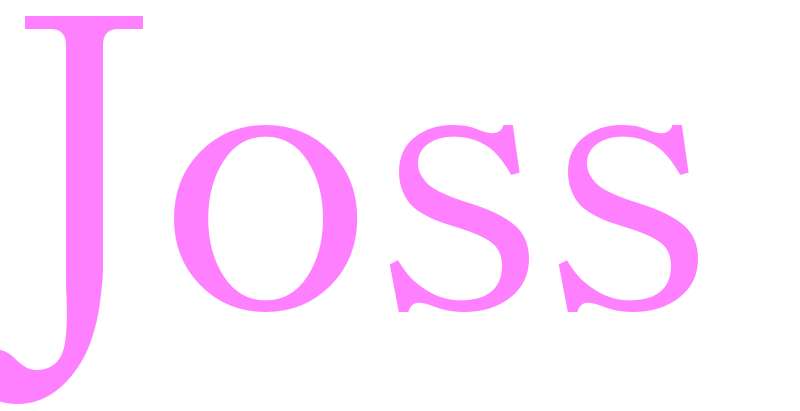 Joss - girls name
