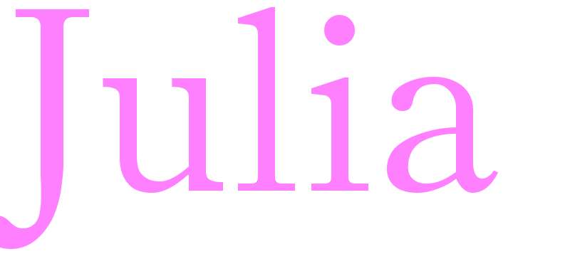 Julia - girls name