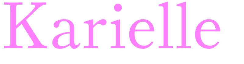 Karielle - girls name