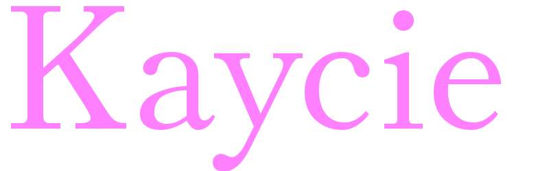 Kaycie - girls name