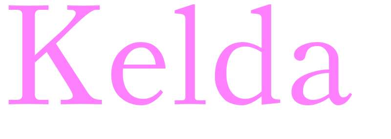 Kelda - girls name