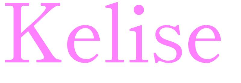 Kelise - girls name