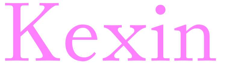 Kexin - girls name