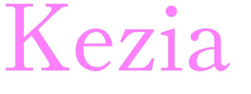 Kezia - girls name