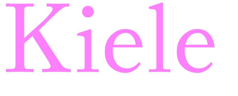 Kiele - girls name
