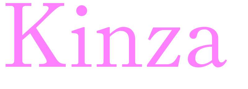 Kinza - girls name