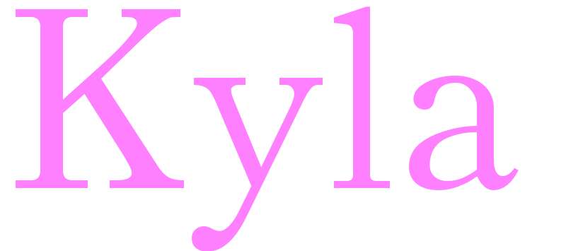 Kyla - girls name