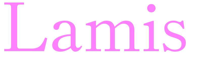 Lamis - girls name