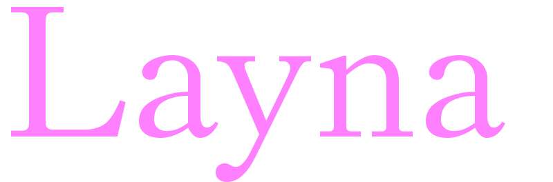 Layna - girls name