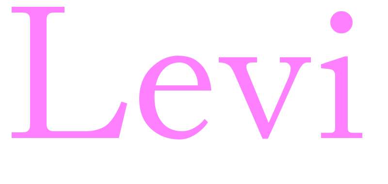 Levi - girls name