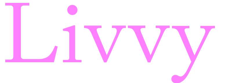 Livvy - girls name