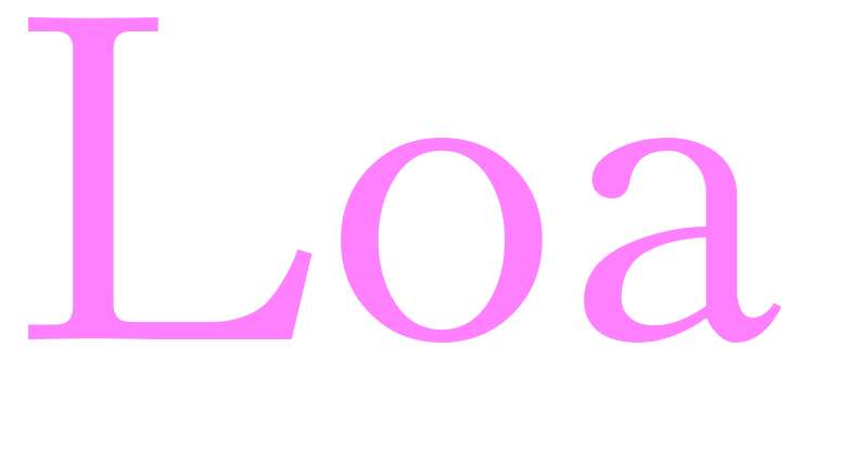 Loa - girls name