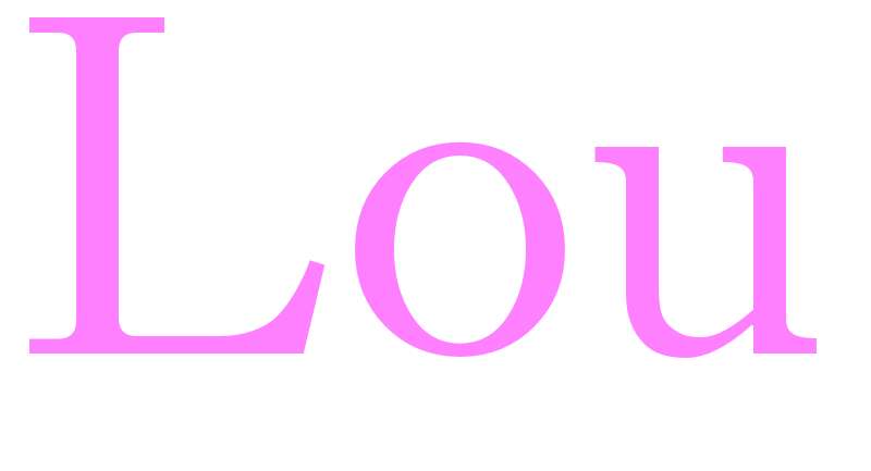 Lou - girls name