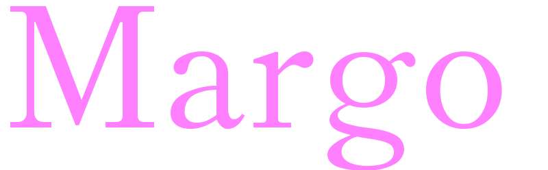 Margo - girls name