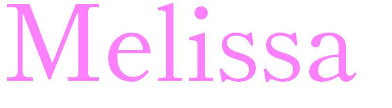 Melissa - girls name