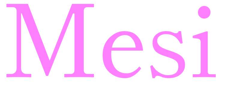 Mesi - girls name