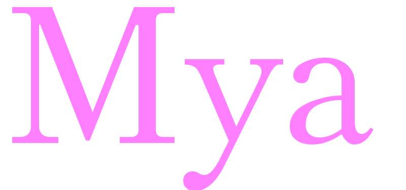 Mya - girls name