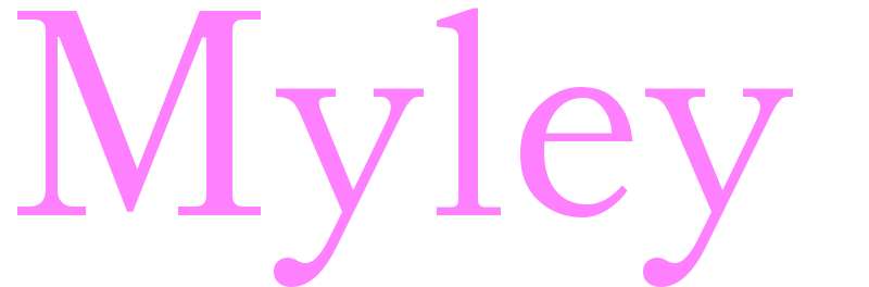 Myley - girls name