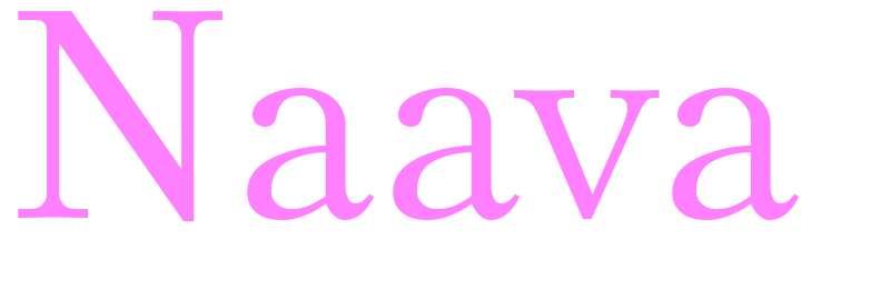 Naava - girls name