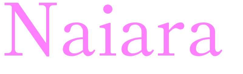 Naiara - girls name