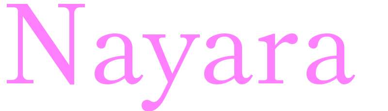 Nayara - girls name