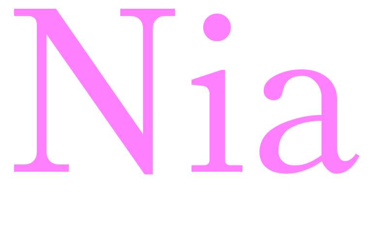 Nia - girls name