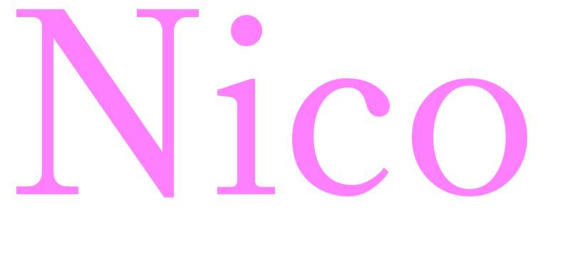 Nico - girls name