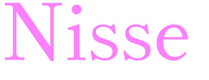 Nisse - girls name