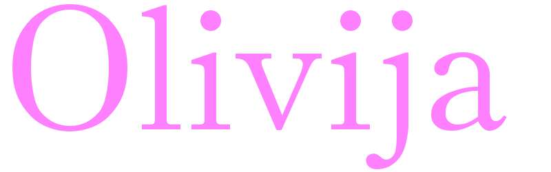 Olivija - girls name