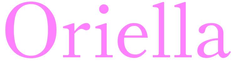 Oriella - girls name