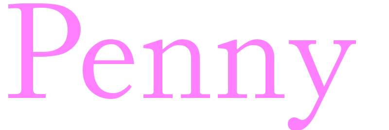Penny - girls name