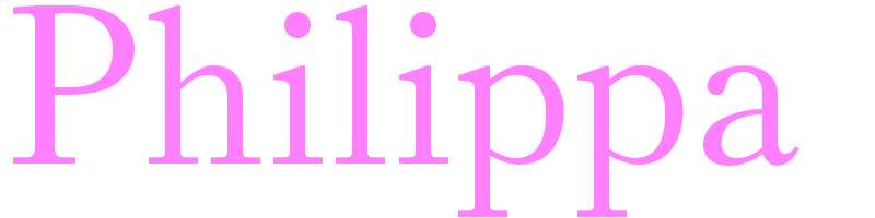 Philippa - girls name