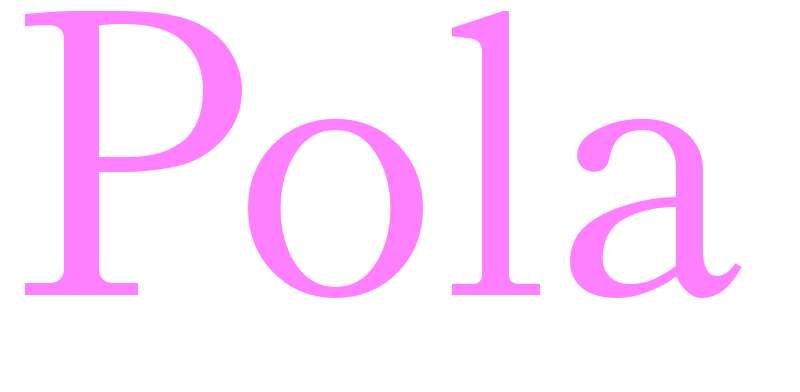 Pola - girls name