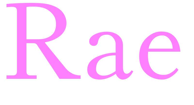 Rae - girls name