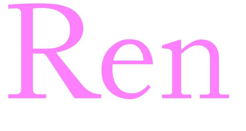 Ren - girls name