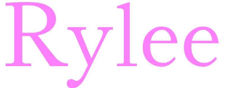 Rylee - girls name