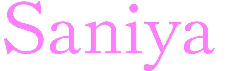 Saniya Logo | Name Logo Generator - Popstar, Love Panda, Cartoon, Soccer,  America Style