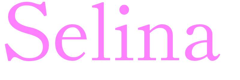 Selina - girls name