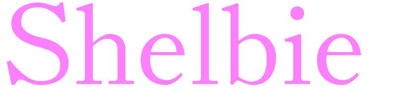 Shelbie - girls name